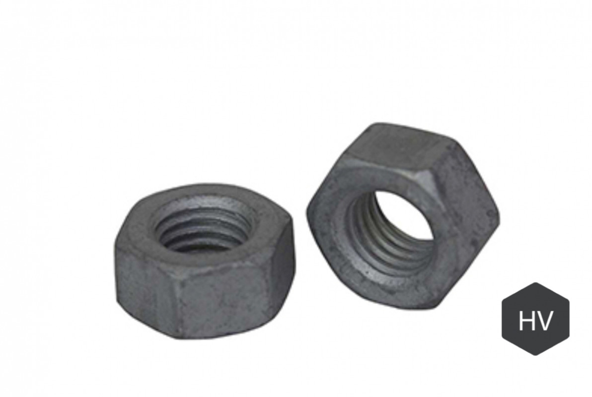 Гайка М20, клас міцності 10, цинк, DIN 6915